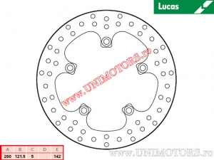 Δισκόφρενο εμπρός MST380 ακίνητο - Lucas TRW