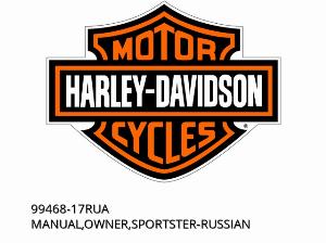 ΕΓΧΕΙΡΙΔΙΟ,ΙΔΙΟΚΤΗΤΗΣ,SPORTSTER-ΡΩΣΙΚΑ - 99468-17RUA - Harley-Davidson