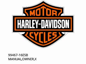 ΕΓΧΕΙΡΙΔΙΟ,ΙΔΙΟΚΤΗΤΗ,X - 99467-16ESB - Harley-Davidson