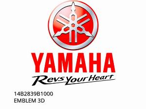 ΕΜΒΛΗΜΑ 3D - 14B2839B1000 - Yamaha