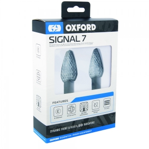 Ενδεικτικό LED μοτοσικλέτας - φλας 7 (76x27x27mm) - σετ - Oxford