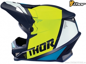 Κράνος enduro / cross Sector Blade (μπλε ματ / κίτρινο ματ) - Thor