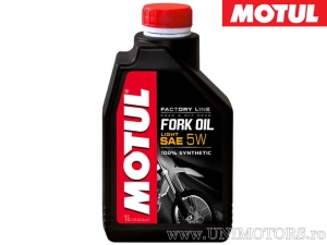 Λάδι πιρουνιού Motul Factory Line 5W 1L - ελαφρύ