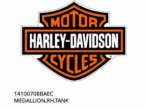 ΜΕΤΑΛΛΙΟ,ΔΕΞΙΑ,ΔΕΞΑΜΕΝΗ - 14100708BAEC - Harley-Davidson