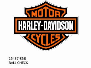 ΜΠΑΛΑ, ΕΛΕΓΧΟΣ - 26437-86B - Harley-Davidson