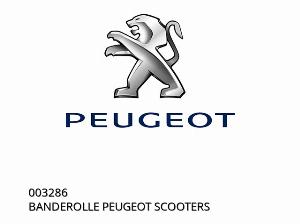 ΜΠΑΝΤΕΡΟΛΑ PEUGEOT SCOOTERS - 003286 - Peugeot