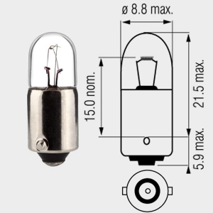 Μοτοπρο - Κανονικός 6V - 5W BA9S