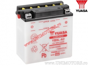 Μπαταρία - Yuasa YB9L-A2 12V 9Ah