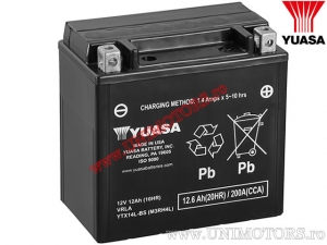 Μπαταρία - Yuasa YTX14L-BS 12V 12Ah