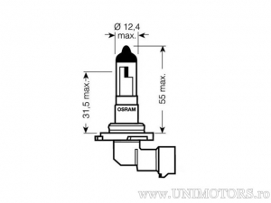 Μπεκ H10 PY20D 12V 42W - Osram