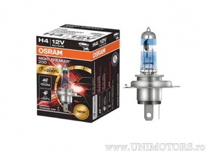 Μπεκ H4 P43t Night Breaker 200 12V 60/55W - Osram