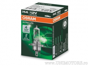 Μπεκ H4 P43t Osram Ultra Life 12V 60/55W - JM