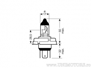 Μπεκ R2 P45t 12V 45/40W - Osram