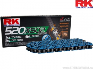 Μπλε αλυσίδα RK X-RING BL520XSO2 / 118 - Honda X-ADV 750 / Husaberg FE 501 / FS 650 / TE 300 / TE 250 / FS 450 - RK