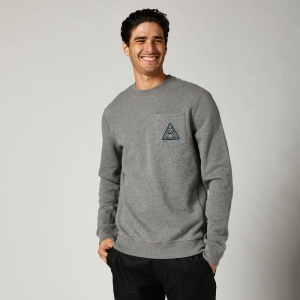 Μπλούζα χωρίς κουκούλα Shinbone Crew Fleece [Γκρι]: Μέγεθος - L