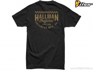 Μπλούζα casual Tracker Tee (μαύρη) - Hallman