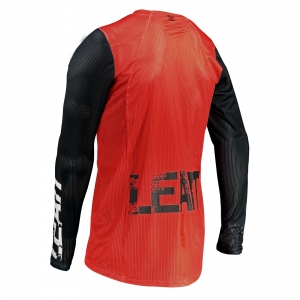 Μπλούζα enduro / cross Leatt - Moto 4.5 X-Flow κόκκινη: Μέγεθος - M