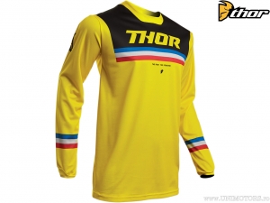 Μπλούζα enduro / cross Pulse Pinner (κίτρινο / μαύρο) - Thor