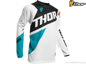 Μπλούζα enduro / cross Sector Blade (λευκή) - Thor