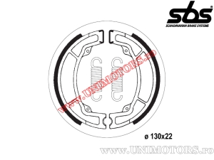 Μπροστινά φρένα - 130x22mm SBS 2049 - (SBS)