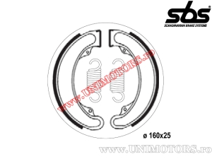 Μπροστινά φρένα - 160x25mm SBS 2070 - (SBS)