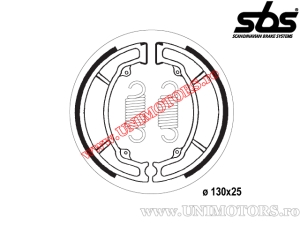 Μπροστινές τακάκια φρένου - 130x25mm SBS 2189 - (SBS)