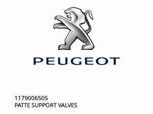 ΠΛΑΚΕΤΑ ΥΠΟΣΤΗΡΙΞΗΣ ΒΑΛΒΙΔΩΝ - 1179006505 - Peugeot