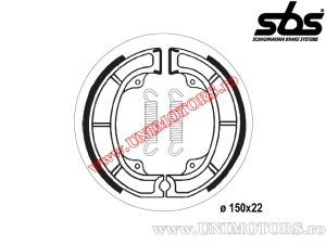 Πίσω δαγκάνα φρένου - 150x22mm SBS 2107 - (SBS)