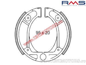 Πίσω δαγκάνα φρένου - Honda NPS 50 Zoomer / QR 50 / SA 50 Vision / CR 80R / Kymco CX 50 Curio / DJ 50 / ZX 50 F