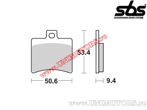 Πίσω τακάκια φρένων - SBS 152MS (μεταλλικά / σιντερισμένα) - (SBS)