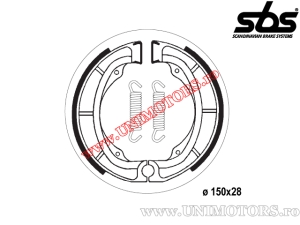 Πίσω τακάκι φρένου - 150x28mm SBS 2016 - (SBS)