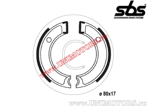 Πίσω τακάκι φρένου - 80x17mm SBS 2112 - (SBS)