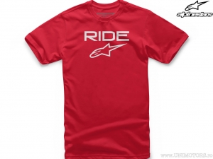 Παιδική μπλούζα Ride 2.0 Tee (κόκκινο/λευκό) - Alpinestars