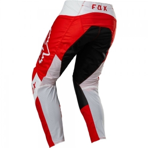 Παντελόνια enduro / cross FOX 180 LUX PANTS (κόκκινο - μαύρο): Μέγεθος - 32