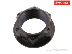 Παξιμάδι κυλίνδρου M24 x 1,00 mm τιτάνιο μαύρο - Honda ADV 350 A AB / CB 1000 F Super Four / CL 350