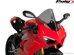 Παρμπρίζ αγώνων Puig fumuriu inchis - Ducati Panigale 1100 V4 S ABS ('18) / Panigale 1100 V4 ABS ('18) - Puig