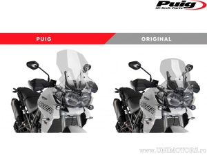 Παρμπρίζ τουρισμού Puig διάφανο - Triumph Tiger 800 XCA ABS ('18-'19) / Tiger 800 XCX ABS ('18-'19) - Pu