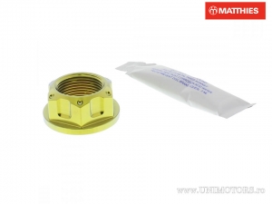 Πείρος άξονα M24 x 1,50 mm x 32 mm τιτάνιο χρυσό - BMW HP4 1000 ABS / HP4 1000 / Yamaha FZ1 1000 S Fazer 