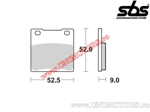 Πλακέτες φρένων πίσω - SBS 556HF (κεραμικές) - (SBS)