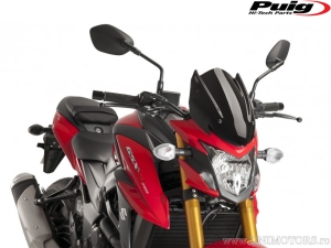 Προστατευτικό οθόνης Puig naked μαύρο - Suzuki GSX-S 750 A ABS ('17) / GSX-S 750 AZ ABS ('17) - Puig