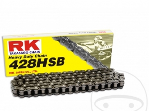 Πρότυπη αλυσίδα RK 428 HSB / 130 - Benelli BN 125 CBS / Beta RR 125 AC Enduro / Daelim VJ 125 Roadwin / Derbi GPR 