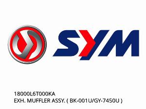 ΣΥΛΛΟΓΗ ΕΞΑΤΜΙΣΗΣ ( BK-001U/GY-7450U ) - 18000L6T000KA - SYM