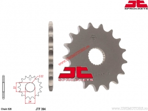 Σετ αλυσίδας - Aprilia AF1 125 Sintesi ('88-'89) / AF1 Sport 125 ('91) / AF1 Super Sport 125 ('88-'90) - DID / JT