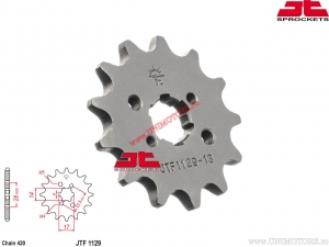 Σετ αλυσίδας - Derbi 50 GPR Racing ('04-'05) / 50 GPR Nude ('04-'05) - DID / JT