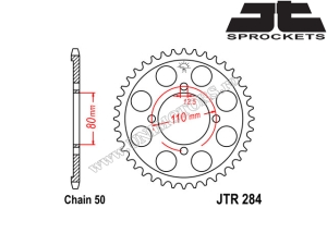 Σετ αλυσίδας Honda CB 650Z ('79-'82) - (DID / JT)