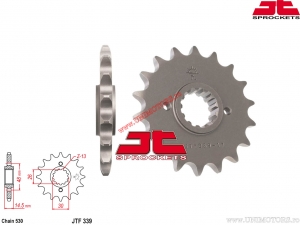 Σετ αλυσίδας - Honda CB900 F F2-A B C D ('79-'84) / CB900 Bol d ‘Or ('79-'82) - DID / JT