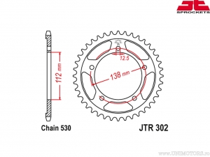 Σετ αλυσίδας - Honda CBF1000 F/FA-6 7 8 9 A SC58 ('06-'10) - DID / JT