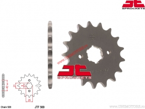 Σετ αλυσίδας - Kawasaki KLX300 A2 A3 A4 A5 A6 A7 (KLX300R) ('97-'02) / KLX300 R B1 (έκδοση Γαλλία) ('97) 