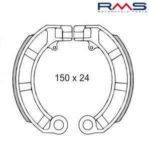 Σετ πίσω τακάκια φρένων - Vespa 50 HP / PK 50 Special / XL2 / Vespa 125 PK / 125 PX / Vespa 150-200 PK / PX 