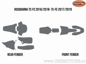 Σετ σφουγγαριού απομάκρυνσης ρύπων - Husqvarna FC 250 / FC 350 / FC 450 / FE 250 / FE 350 / FE 45